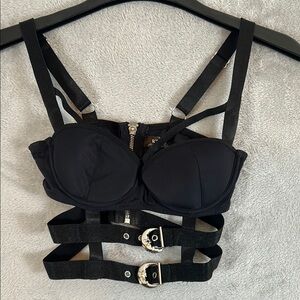 Killstar Oracle Cage Bralette Sz XS